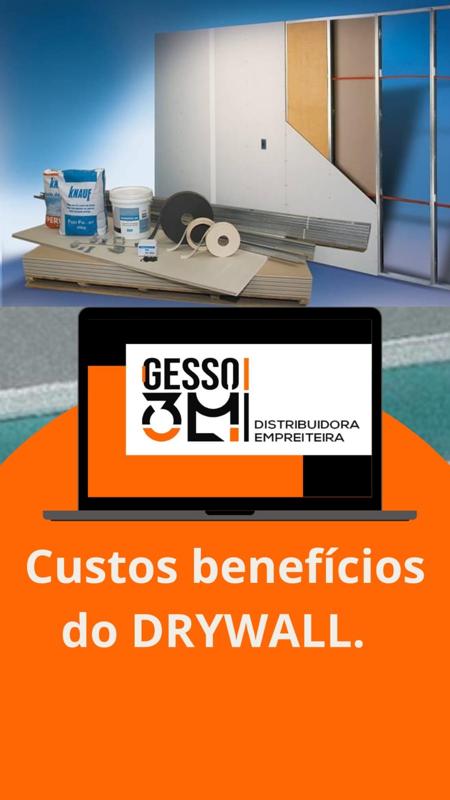 Custos benefícios do Drywall